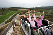 Am höchsten Punkt der Bahn
