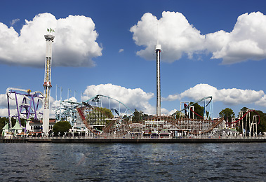 Die neue Skyline von Gröna Lund