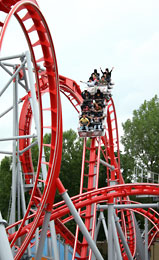 g force roller coaster